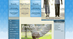 Desktop Screenshot of highdesertfuneral.com